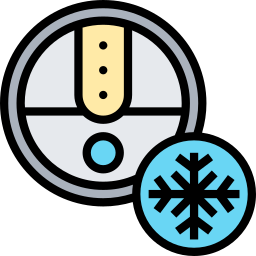 sensore di congelamento icona