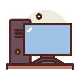 Personal computer icon