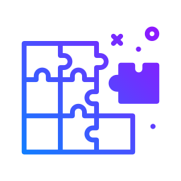 puzzel spel icoon