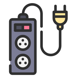 Plug strip icon