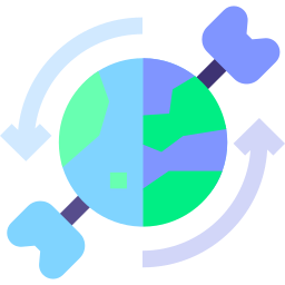 wereldwijde communicatie icoon