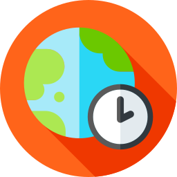 Time zone icon