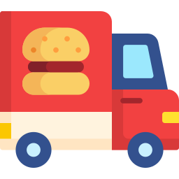 Food delivery icon