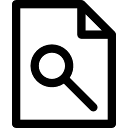 Magnifying glass icon