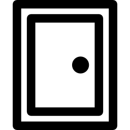 Дверь в комнату иконка