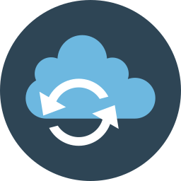 Cloud computing icon