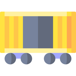 vagón de carga icono