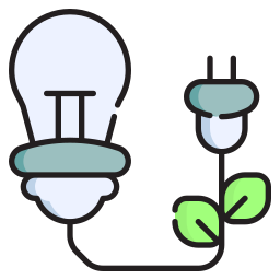 Green technology icon