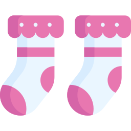 calcetines de bebe icono