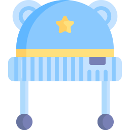 sombrero de bebe icono