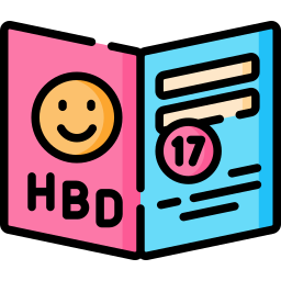 Greeting card icon