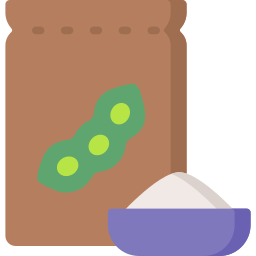 harina de soja icono