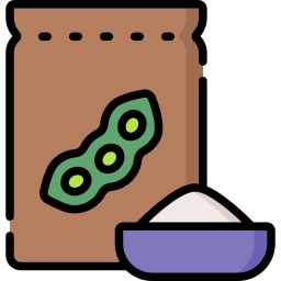 harina de soja icono