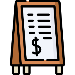 Price list icon