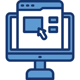 Online learning icon