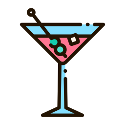 cocktail icoon