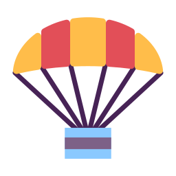 paracadute icona