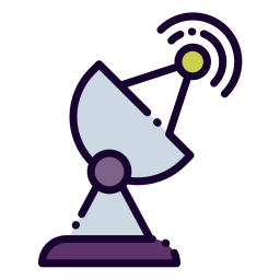 antenne satellite Icône