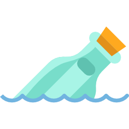 Message in a bottle icon