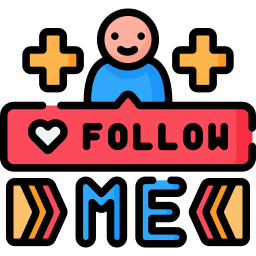 Follow me icon