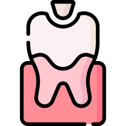 obturação dentária Ícone
