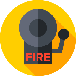 Fire alarm icon