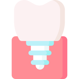 Зубной имплантат иконка