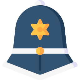 chapéu policial Ícone