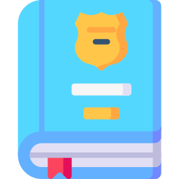 Law book icon