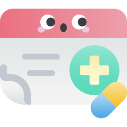 Medical prescription icon