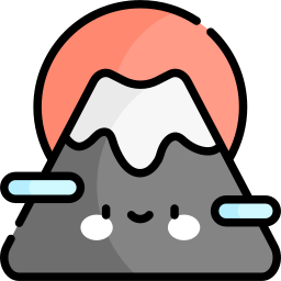 Fuji mountain icon