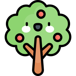 Apple tree icon