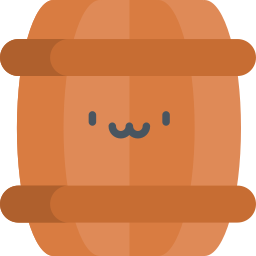 Wine barrel icon