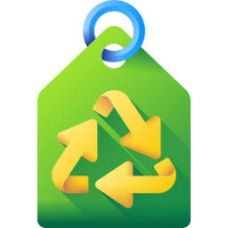 Eco tag icon