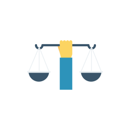 escala de justicia icono