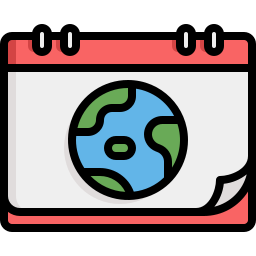 Światowy dzień ziemi ikona
