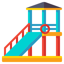 Lifeguard tower icon