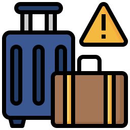 여행 경고 icon