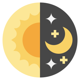 Day and night icon
