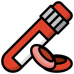 Blood count rest icon