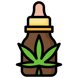 cannabis olie icoon