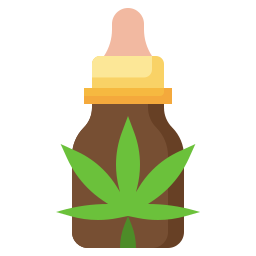 cannabis olie icoon