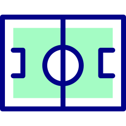 voetbalveld icoon