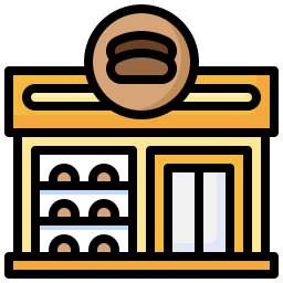 Bakery shop icon