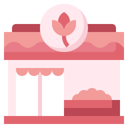 Цветочный магазин иконка