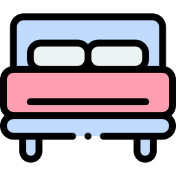 Двуспальная кровать иконка