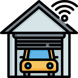 Smart garage icon