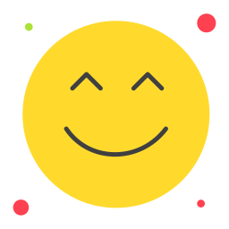 Happy face icon