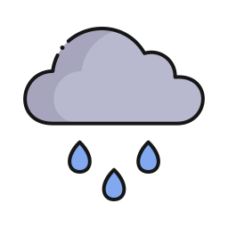 雨が降っている icon
