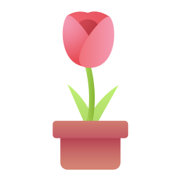 tulipan ikona